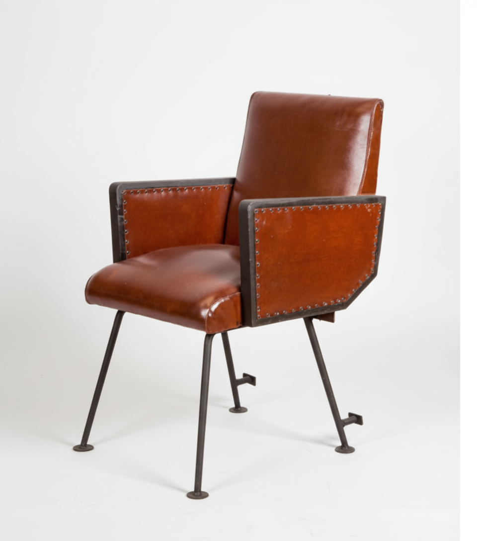 Sillón antiguo de tren