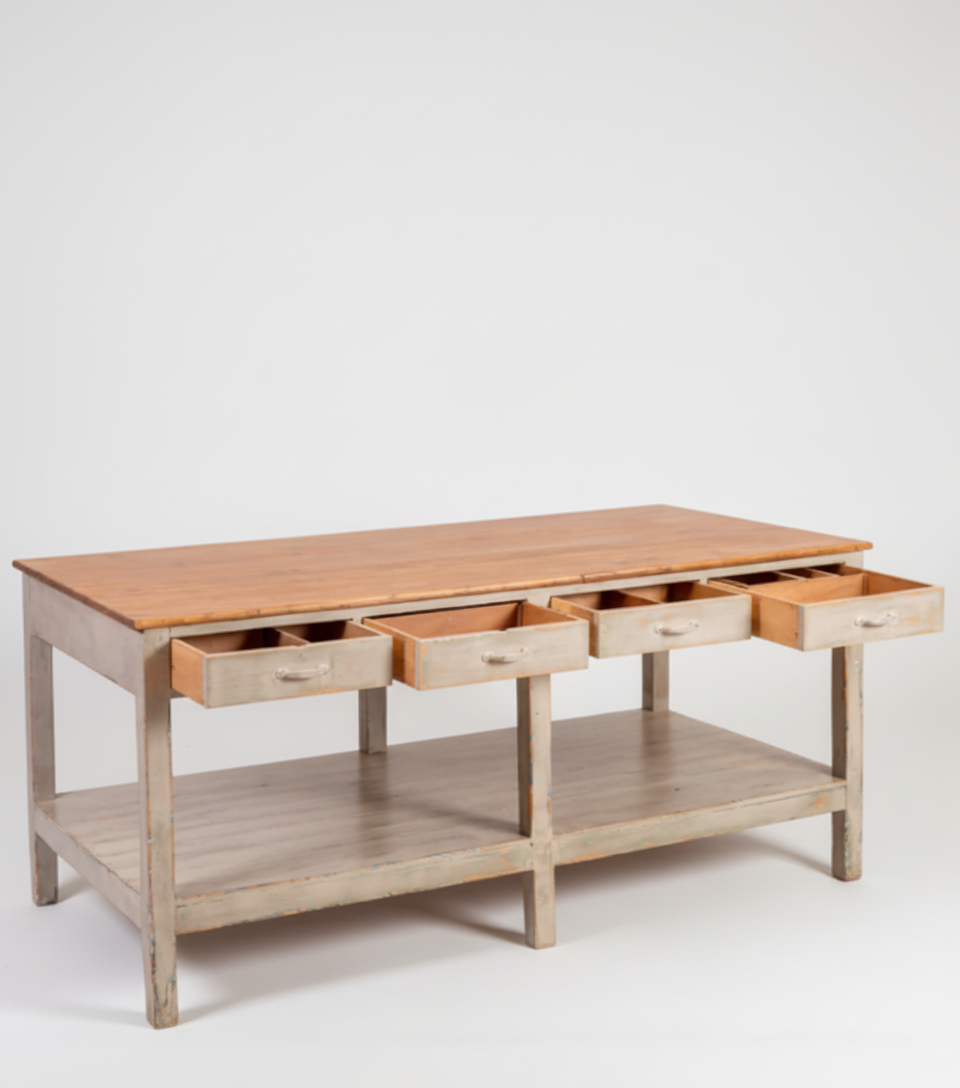 Mesa isla industrial La Hayuela