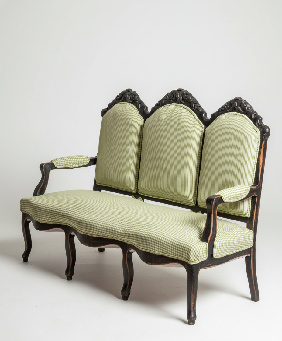 Sofá isabelino antiguo Elder