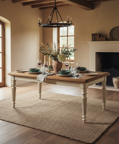 Mesa de comedor extensible Viena