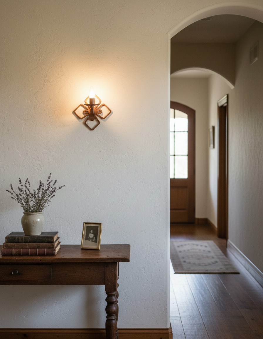 Aplique antiguo de forja