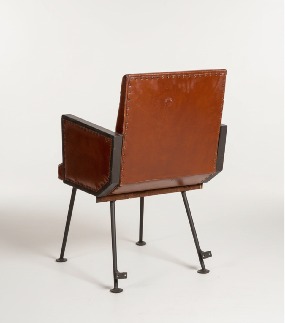 Sillón antiguo de tren