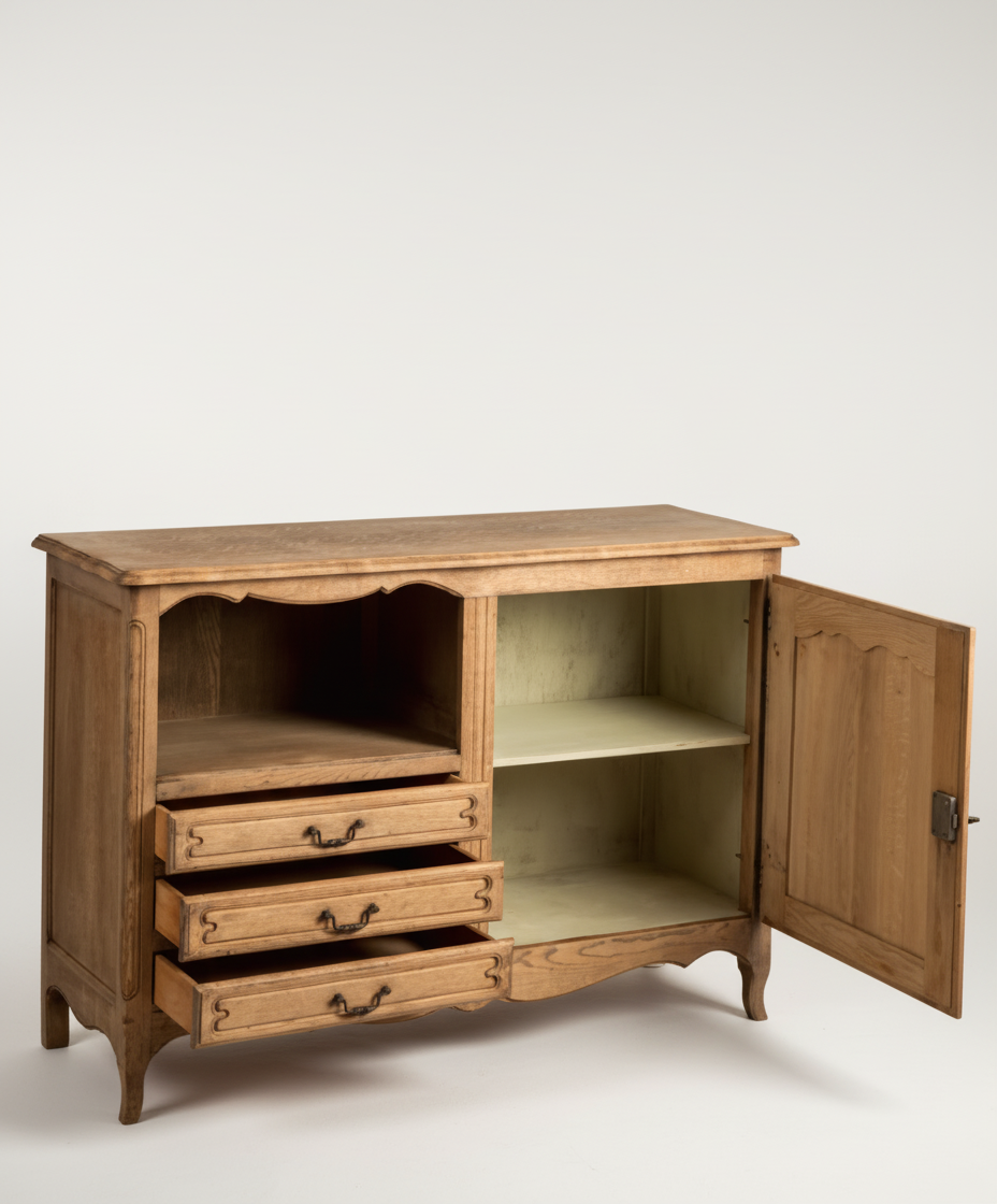 Aparador provenzal de roble
