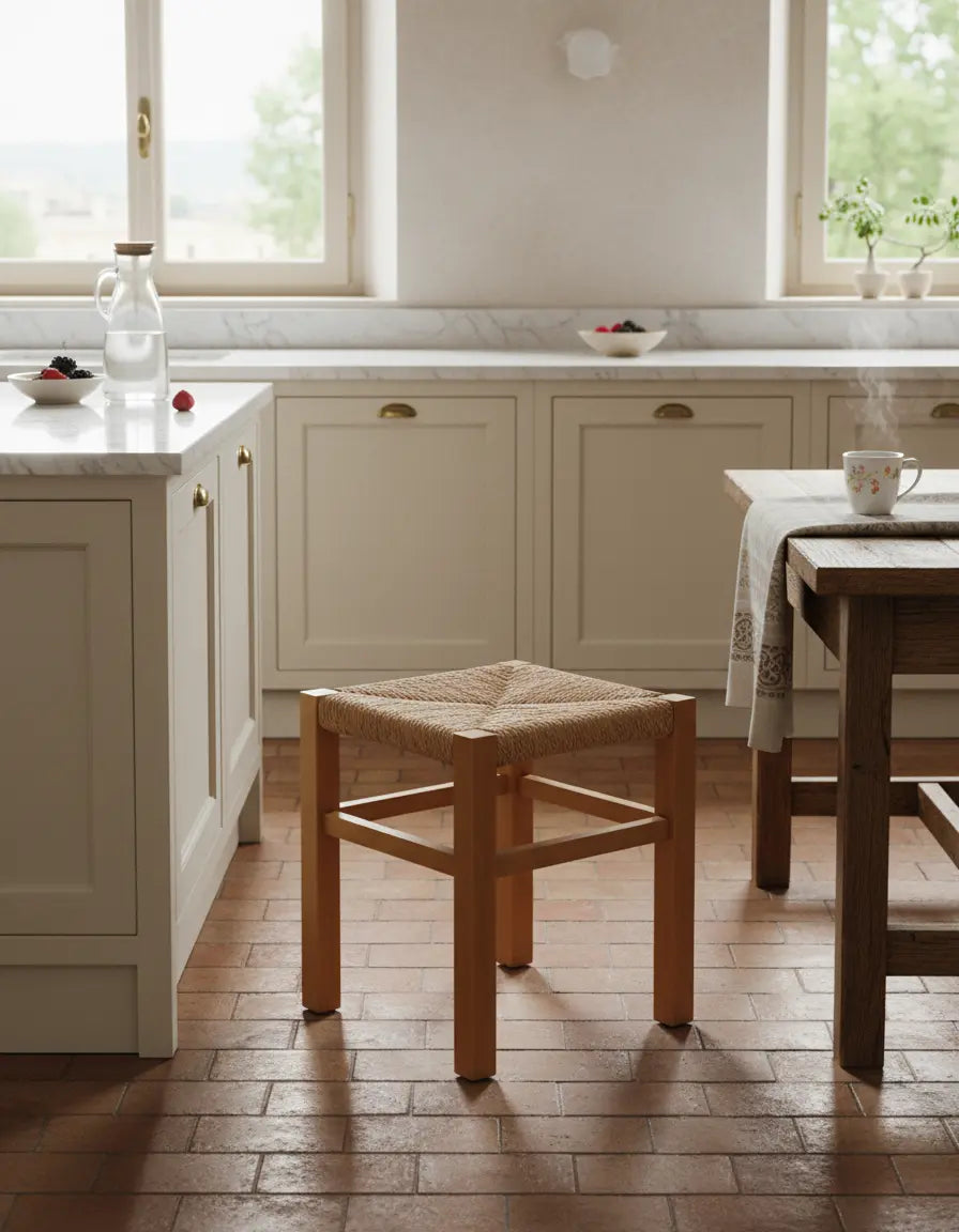 Taburete vintage Antique arte y decoracion