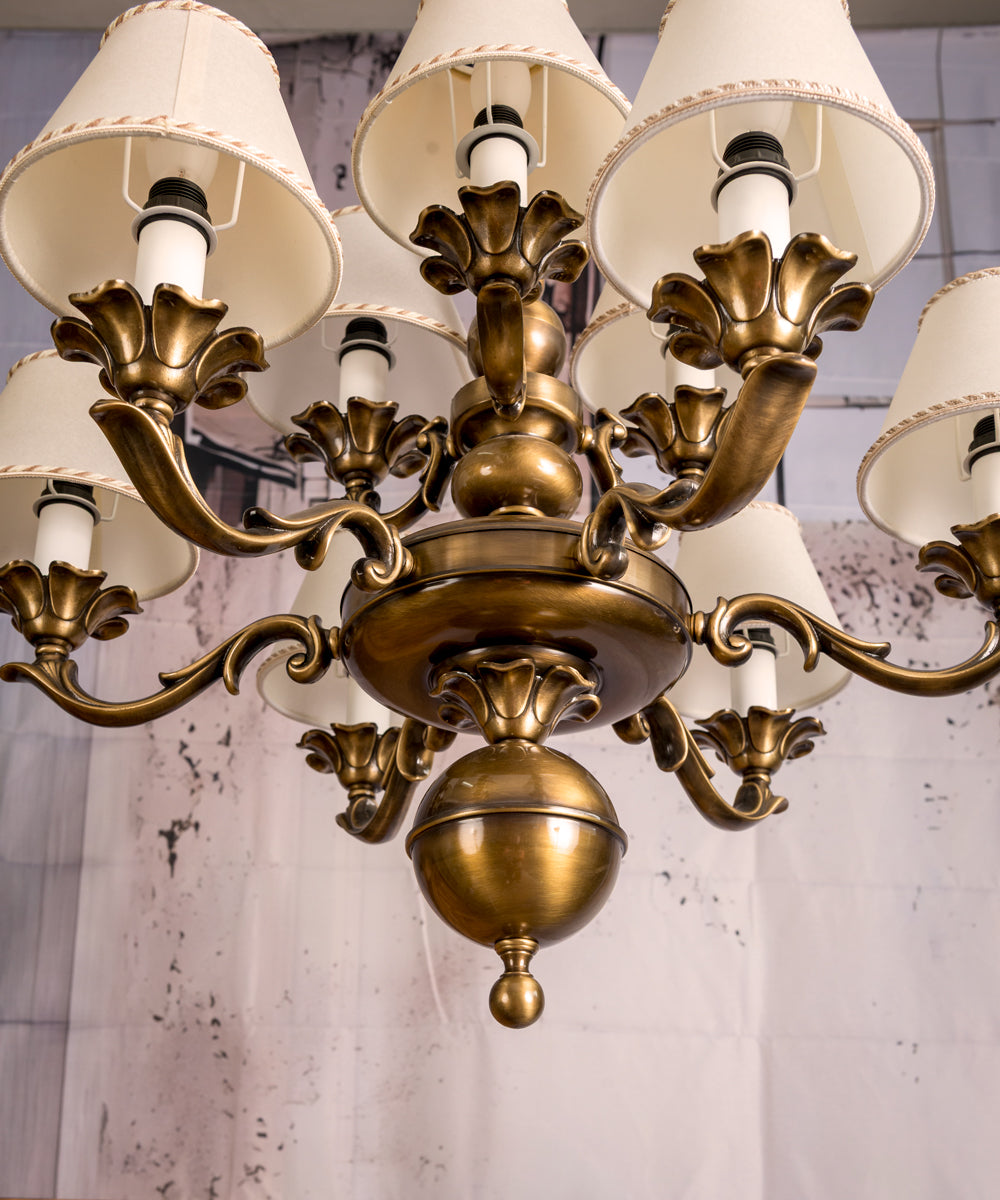 Bronze chandelier