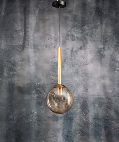 Small globe ceiling lamp