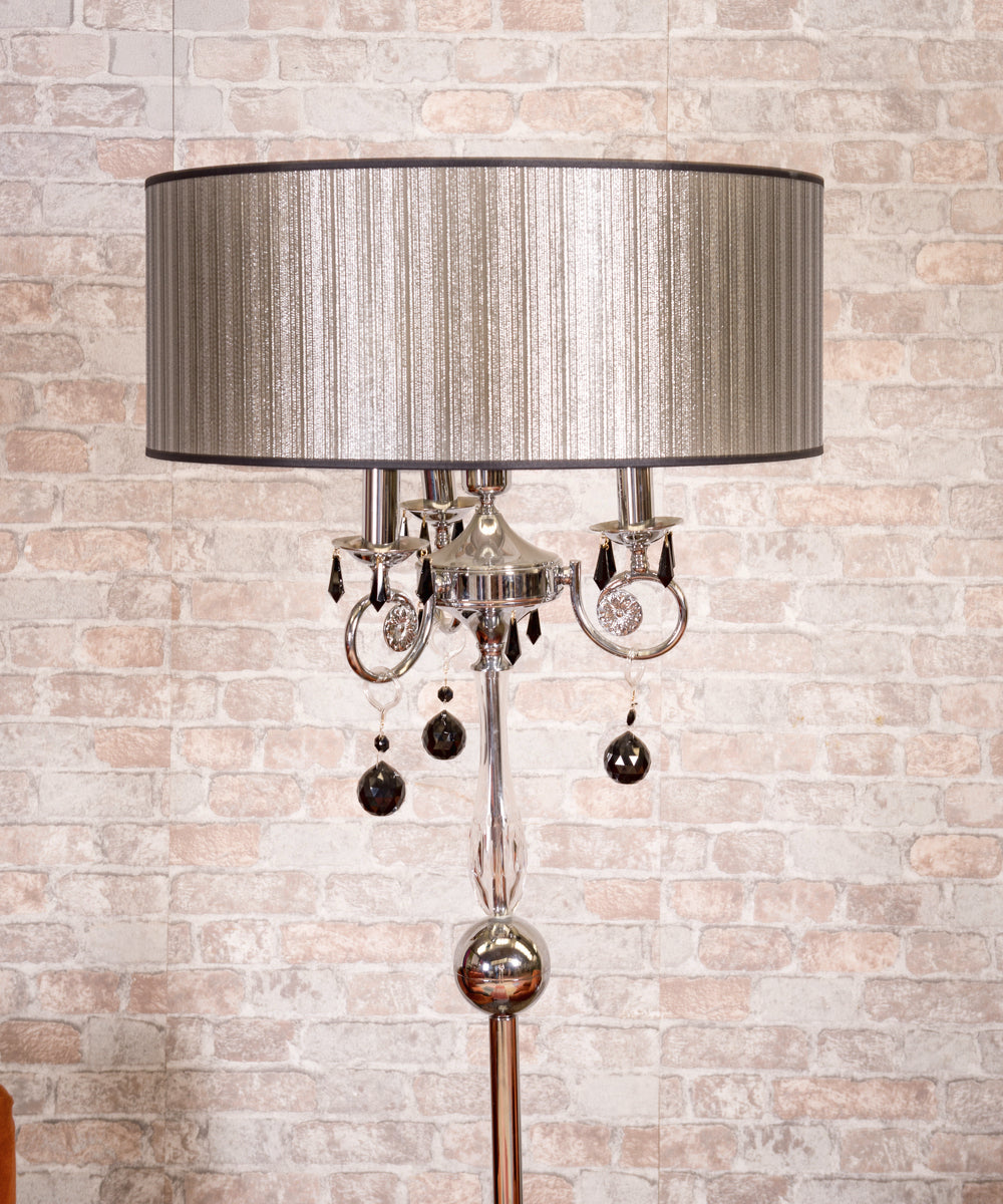Floor lamp with Swarovski