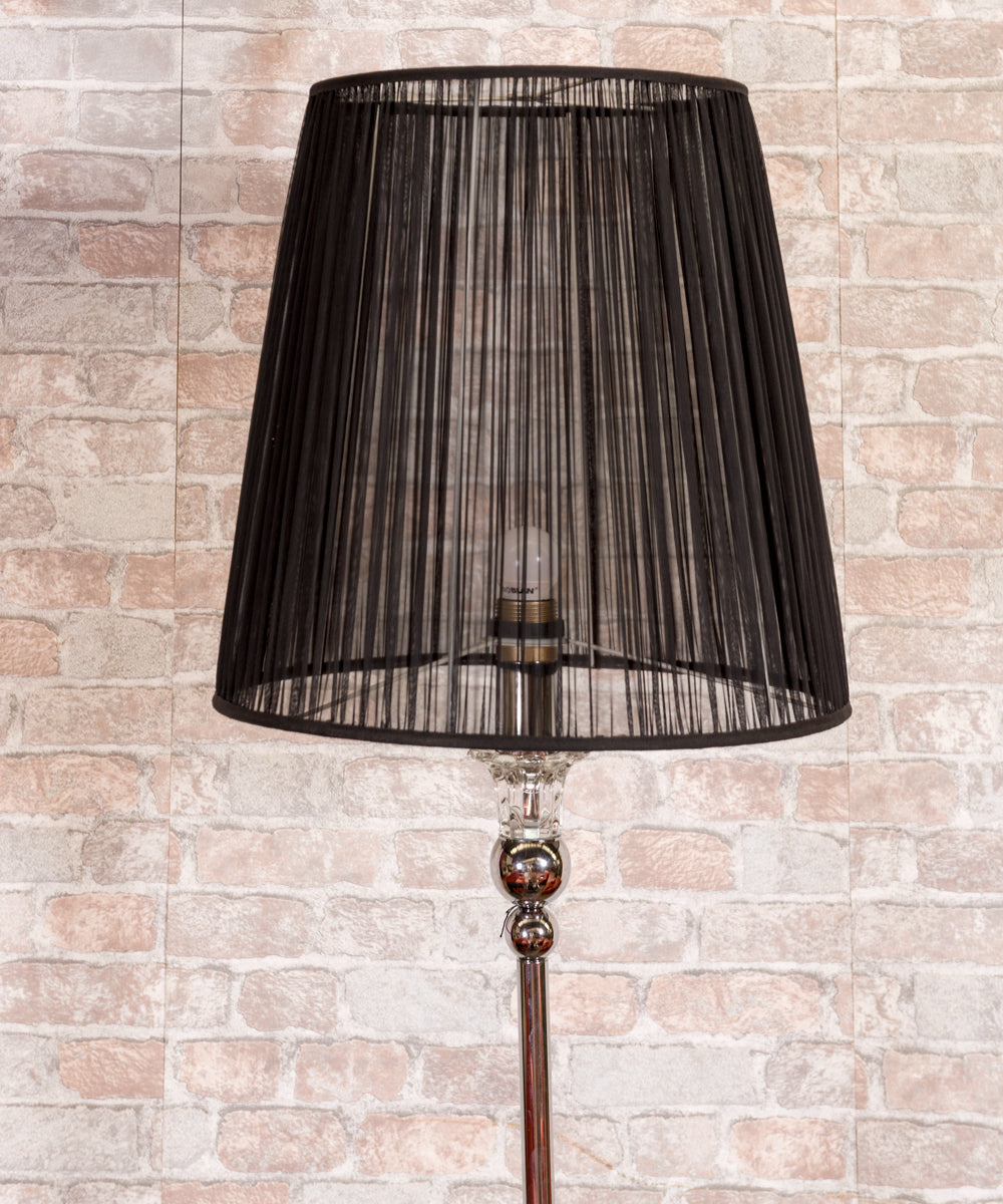 Chrome floor lamp