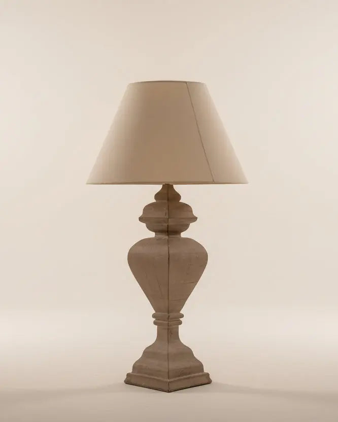 Lámpara de madera vintage Mia Antique arte y decoracion