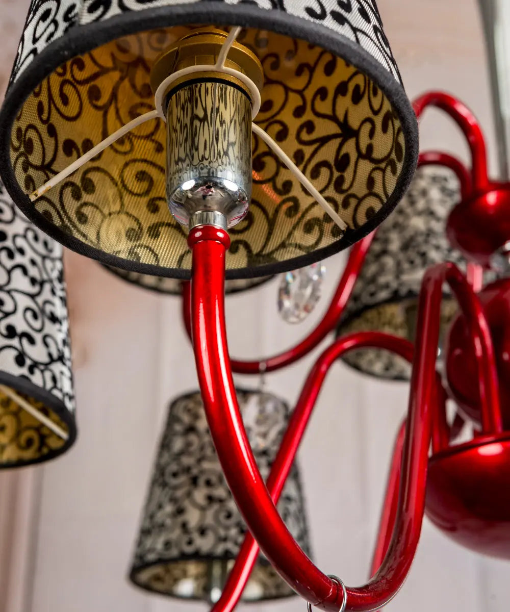 Lámpara de diseño Luxor Red Antique arte y decoracion