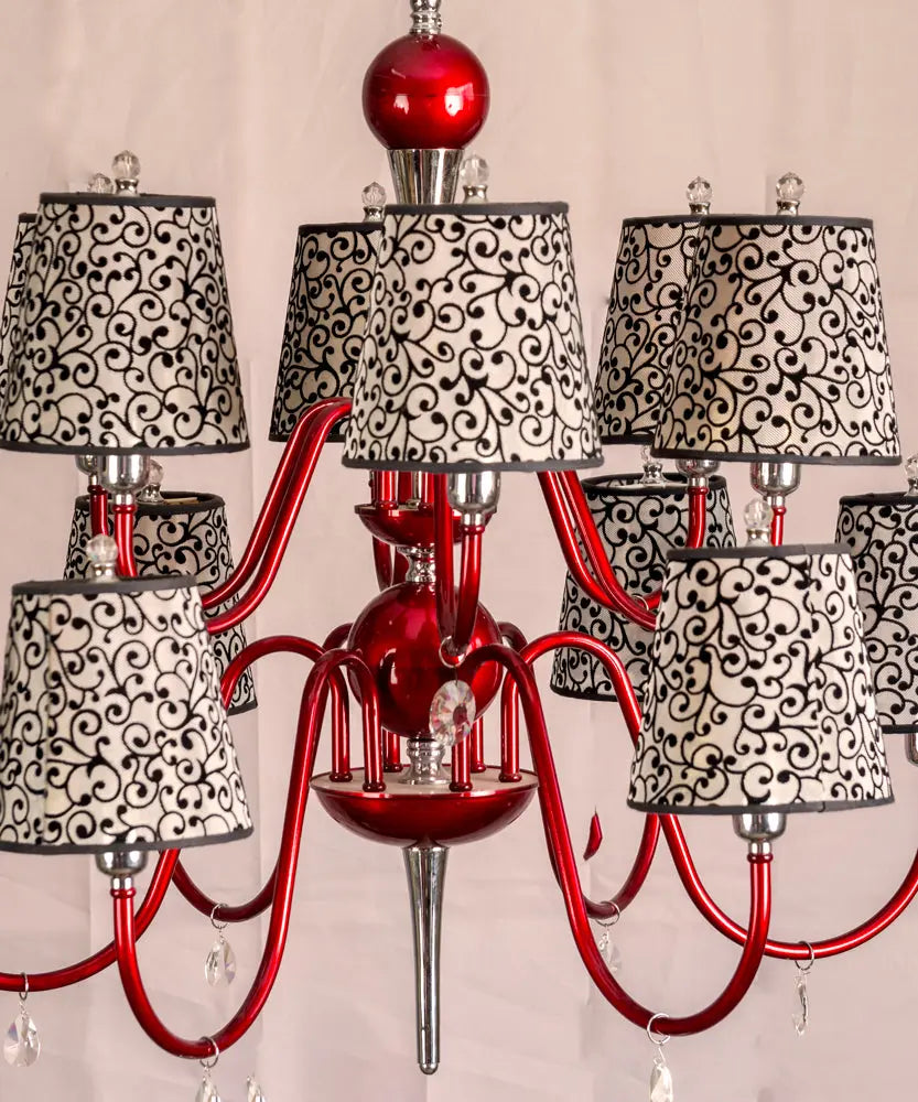 Lámpara de diseño Luxor Red Antique arte y decoracion