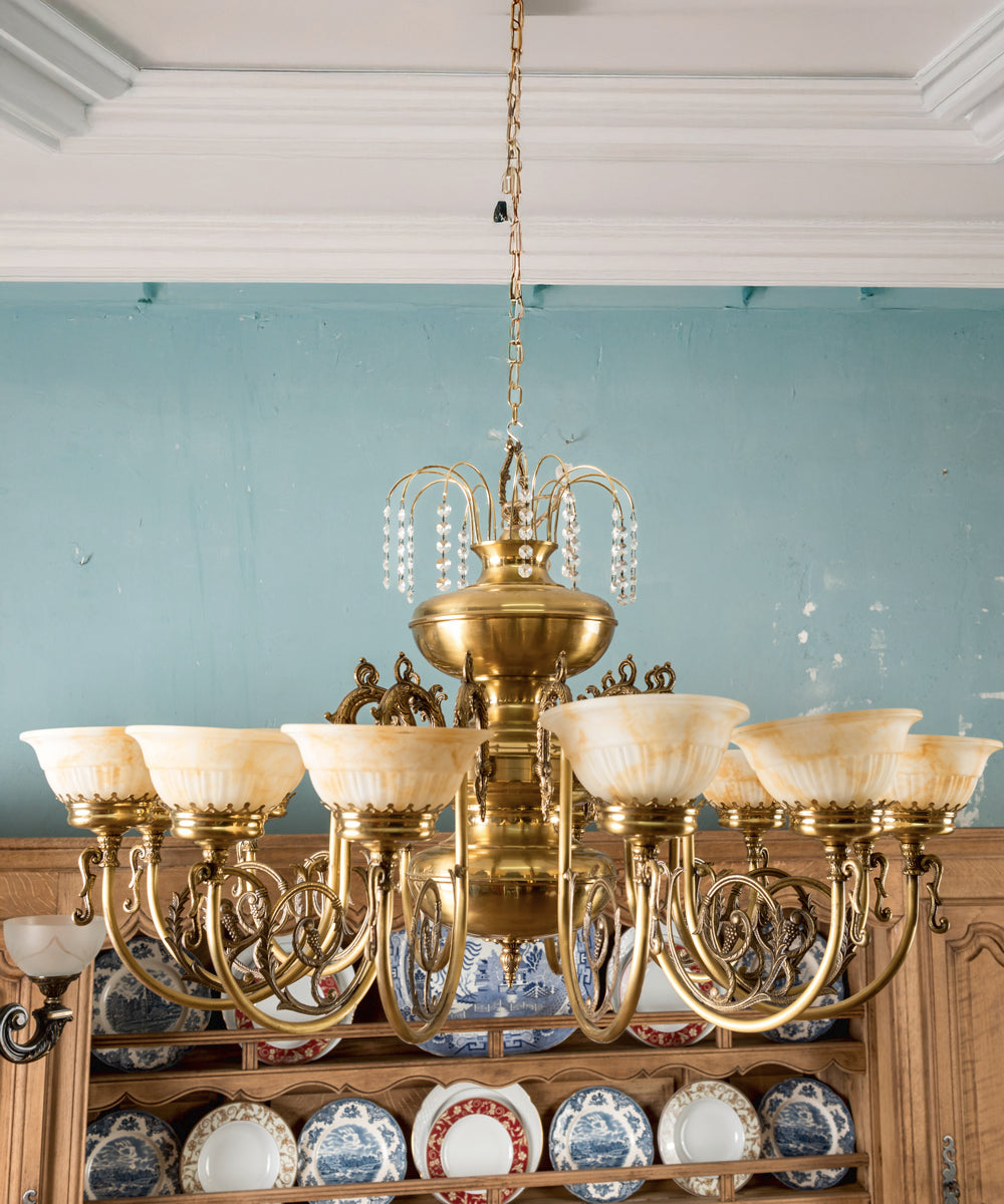 Victorian style ceiling lamp