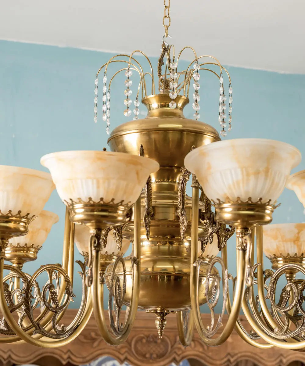 Lámpara de techo de estilo Victoriano Antique arte y decoracion