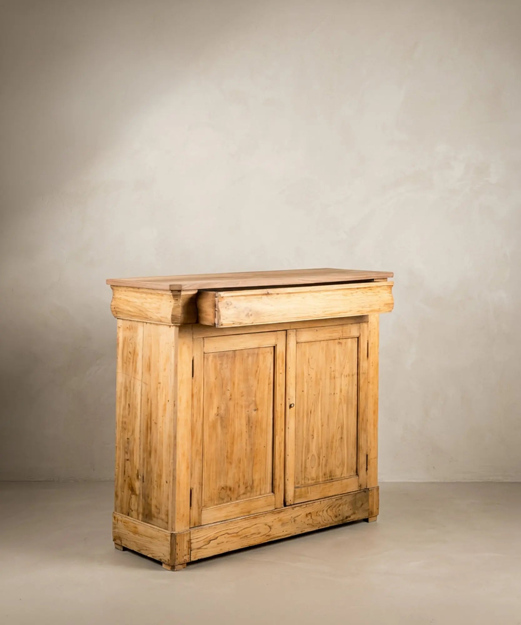 Antique wooden buffet sideboard, 19th century