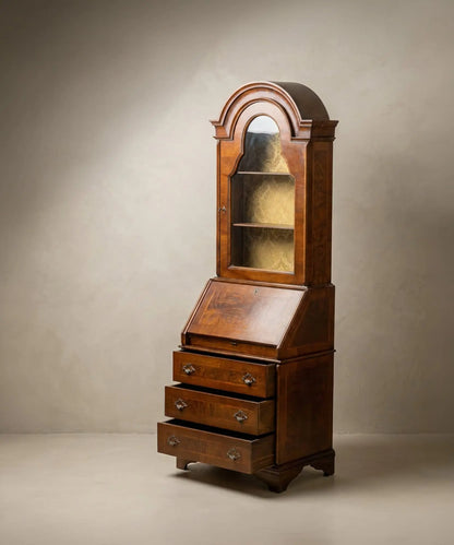 Escritorio secreter con vitrina