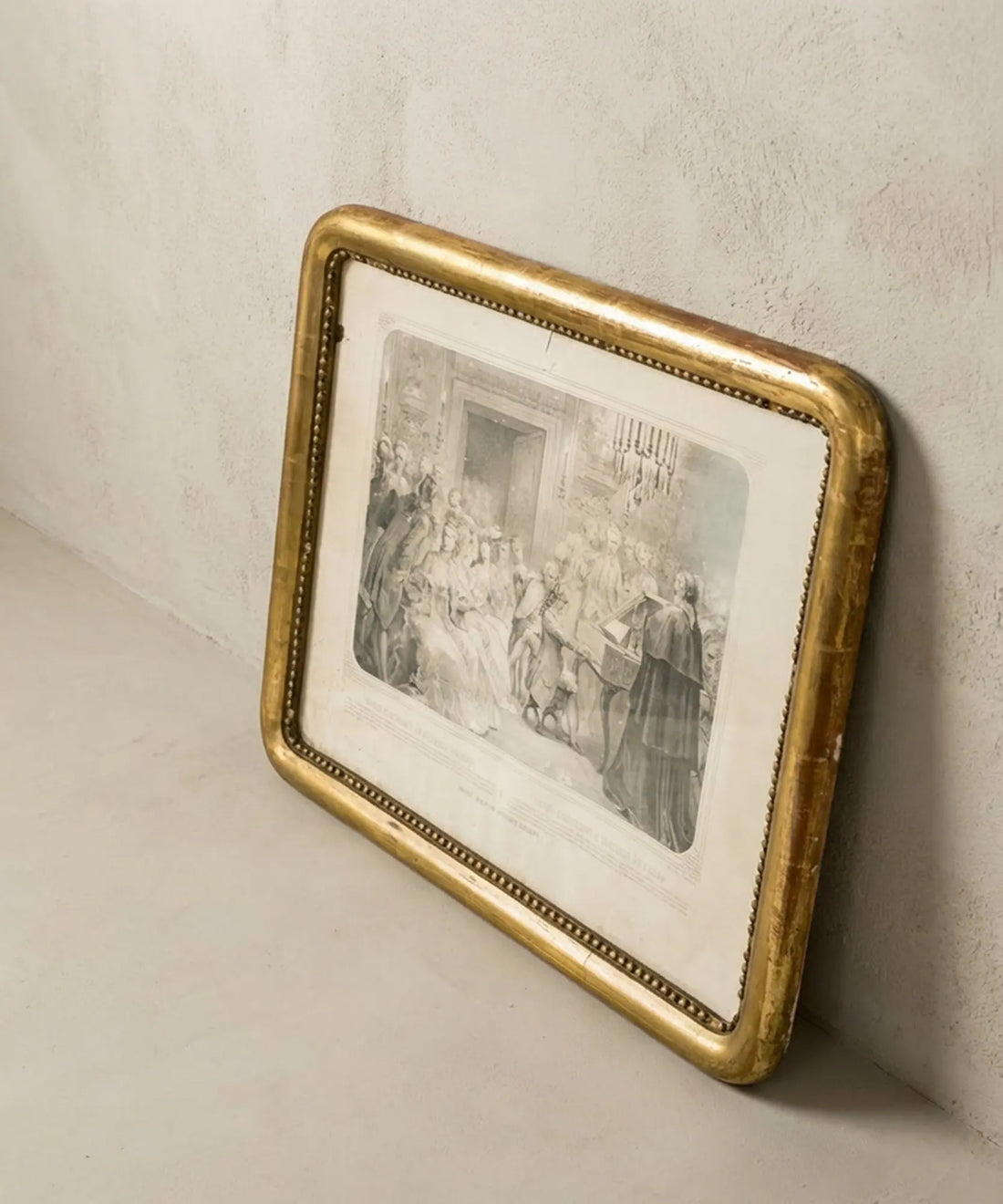 Antique Lithograph Mozart "Allegri&