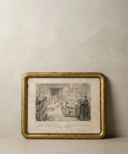 Antique Lithograph Mozart "Allegri&