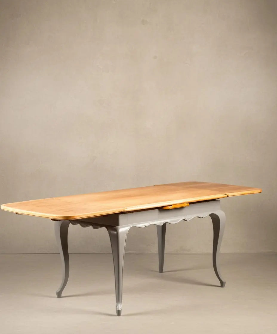 Mesa de comedor extensible estilo francés