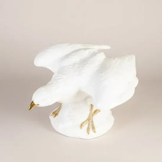 Pareja de aguilas de cerámica Antique arte y decoracion