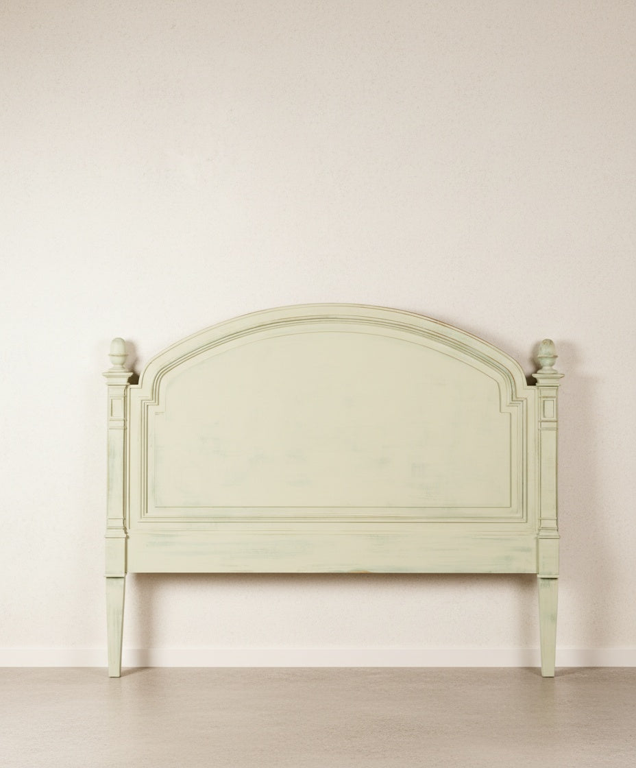 Cabecero de madera de estilo provenzal