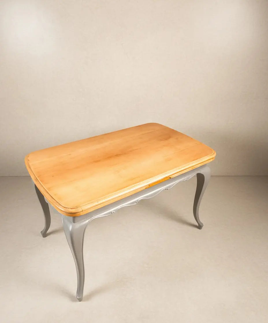 Mesa de comedor extensible estilo francés