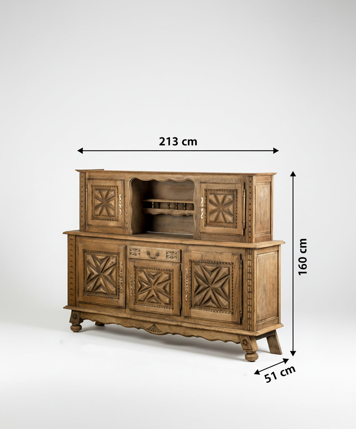 Aparador francés de roble