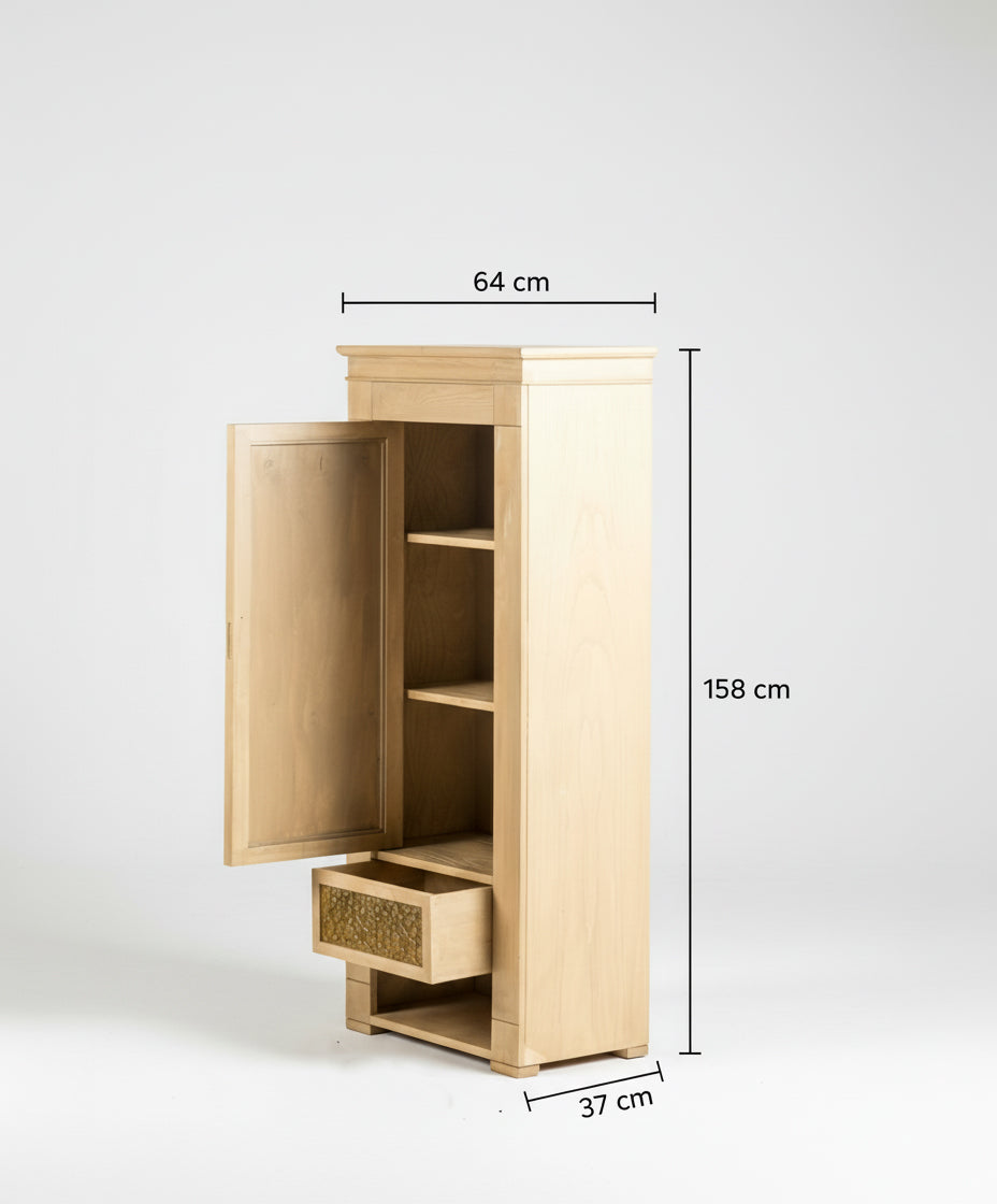 Mueble auxiliar con espejo