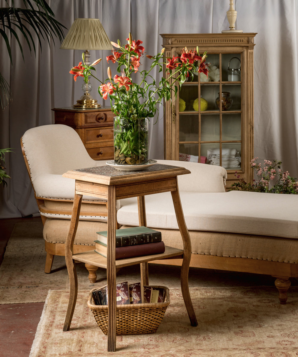 Oak side table