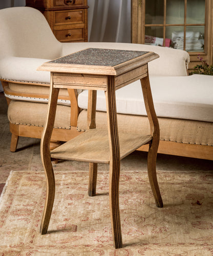 Mesa auxiliar de roble
