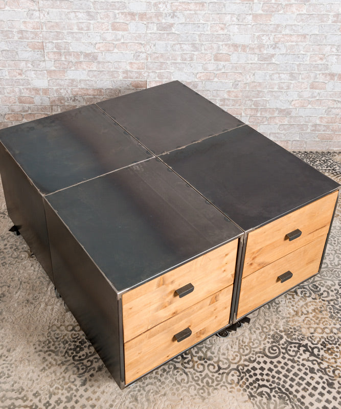 Hortaleza II industrial low table