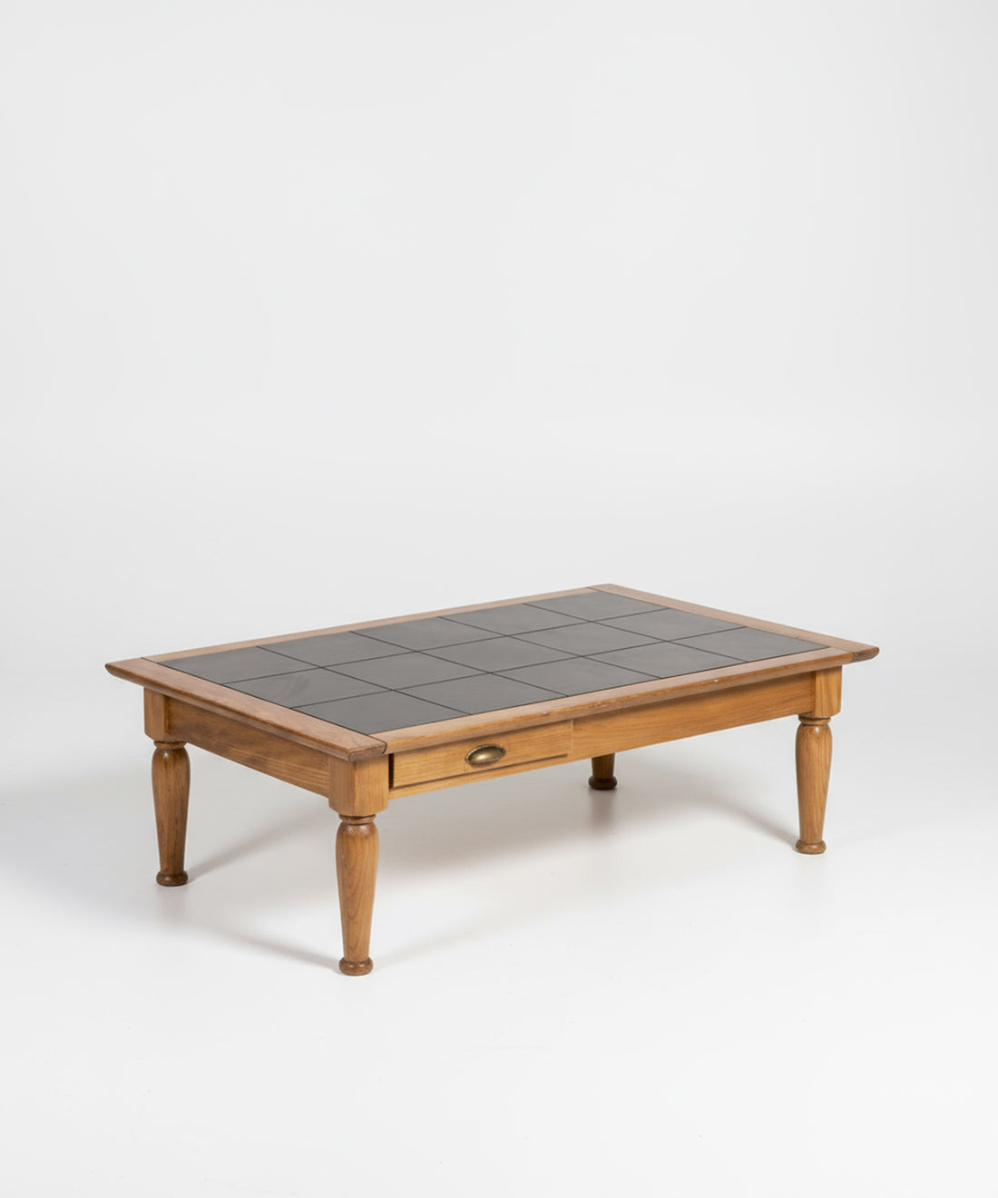 Mesa de centro rústica de madera