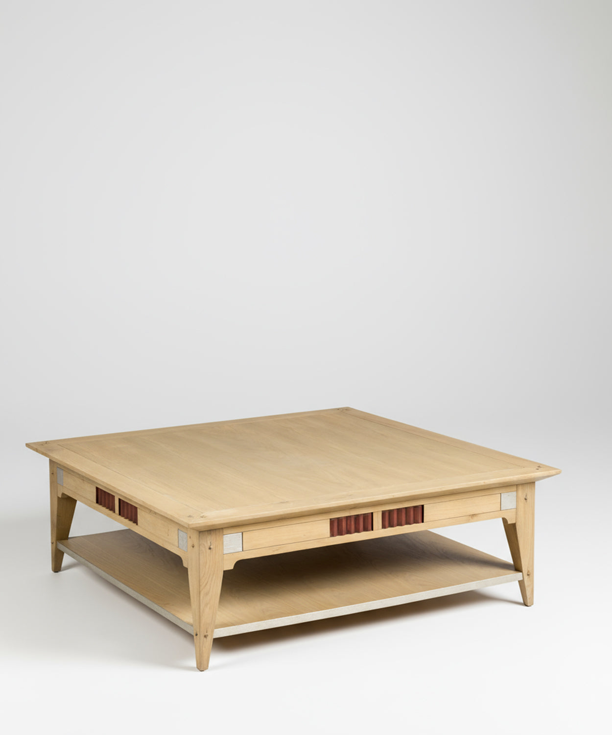 Mesa de centro en madera de roble