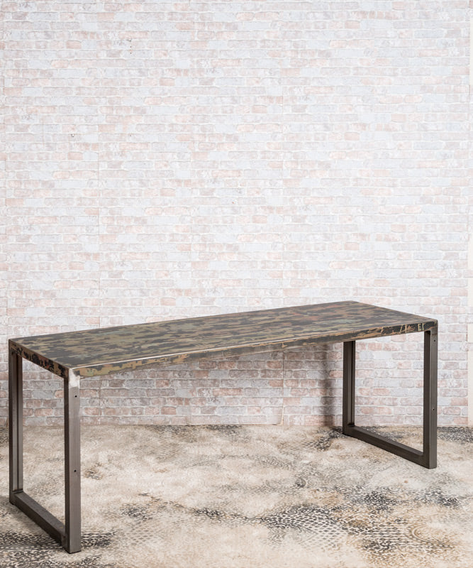 Piovera industrial iron table