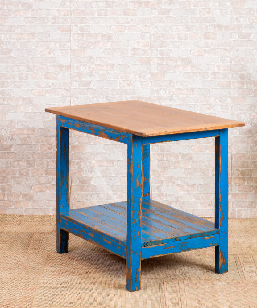 La Casona industrial island table