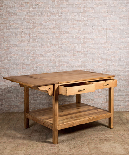Mesa isla de madera Elorriaga