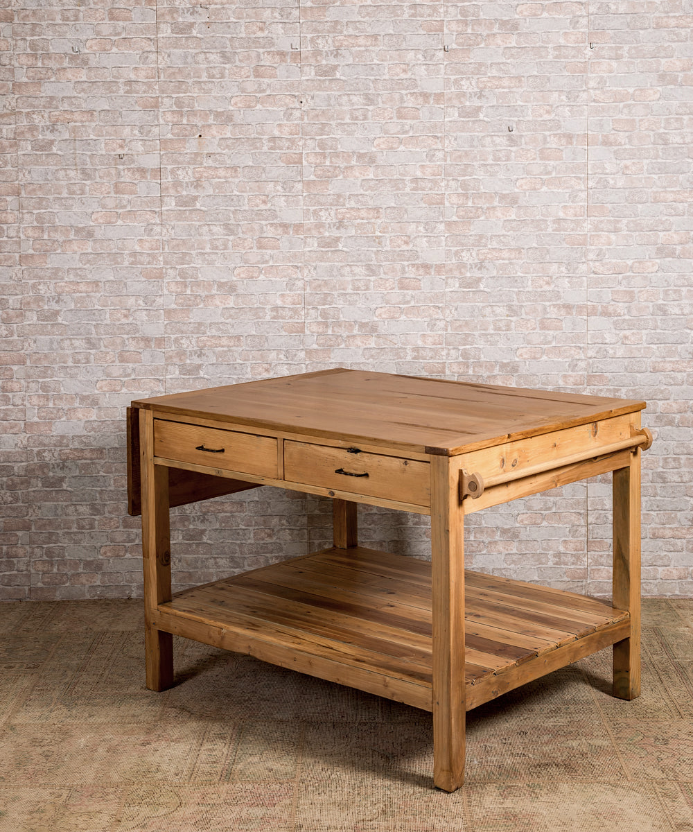 Mesa isla de madera Elorriaga