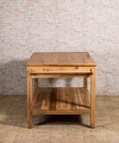 Mesa isla de madera Elorriaga