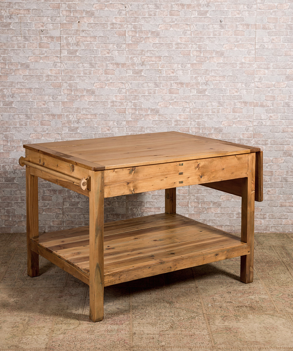 Mesa isla de madera Elorriaga