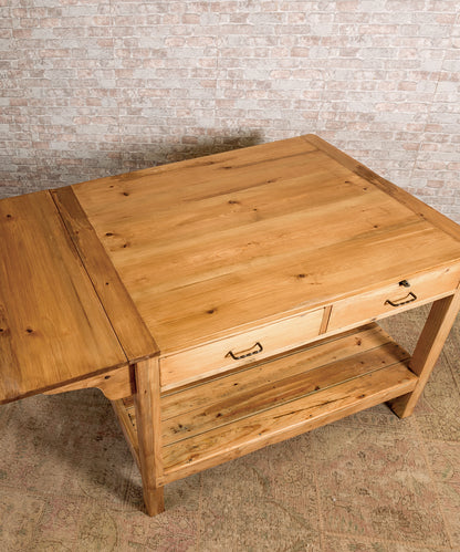 Mesa isla de madera Elorriaga