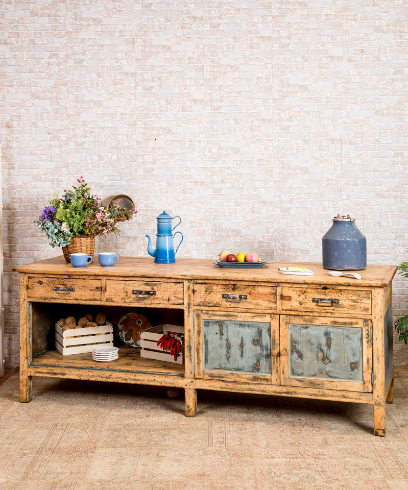 Antique industrial sideboard La Bañeza