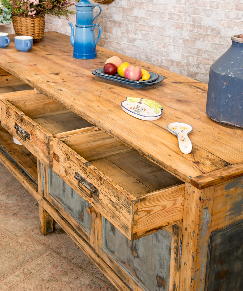 Antique industrial sideboard La Bañeza