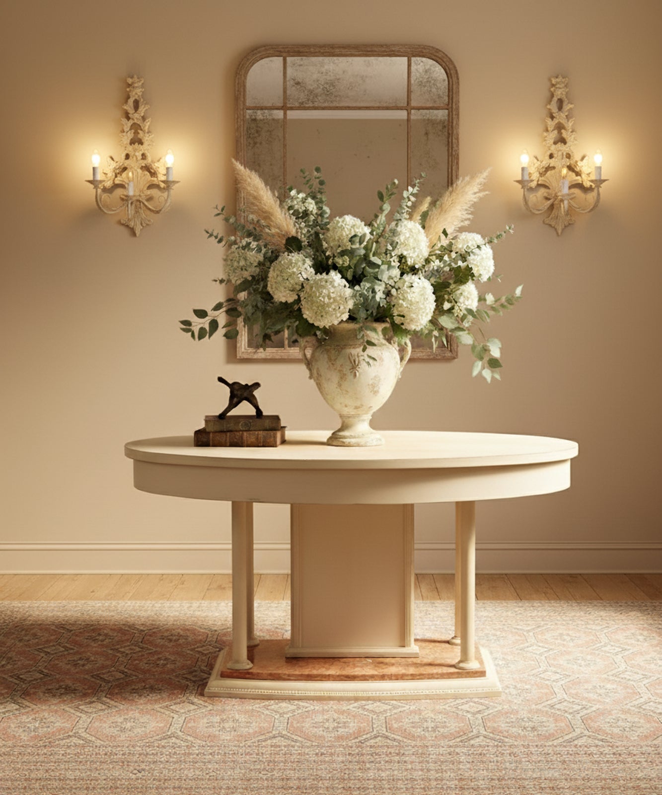 Mesa auxiliar antigua Doncelle