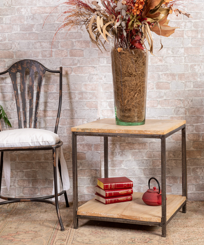 Industrial coffee table