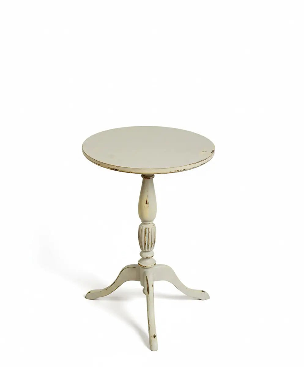 Mesa auxiliar antigua trípode Antique arte y decoracion