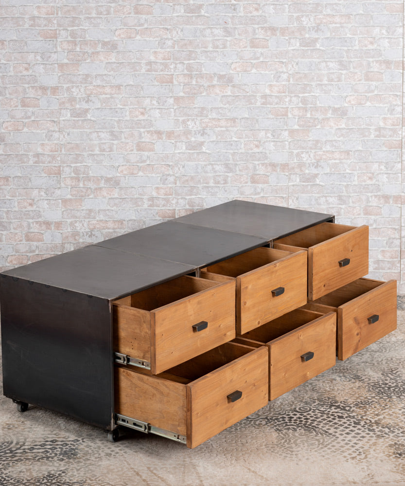 Nelson industrial sideboard