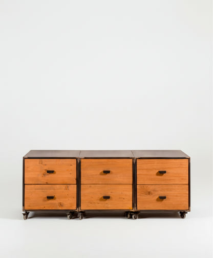 Mueble bajo industrial Hamburgo