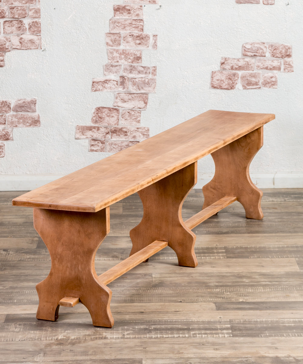 Antique wooden bench