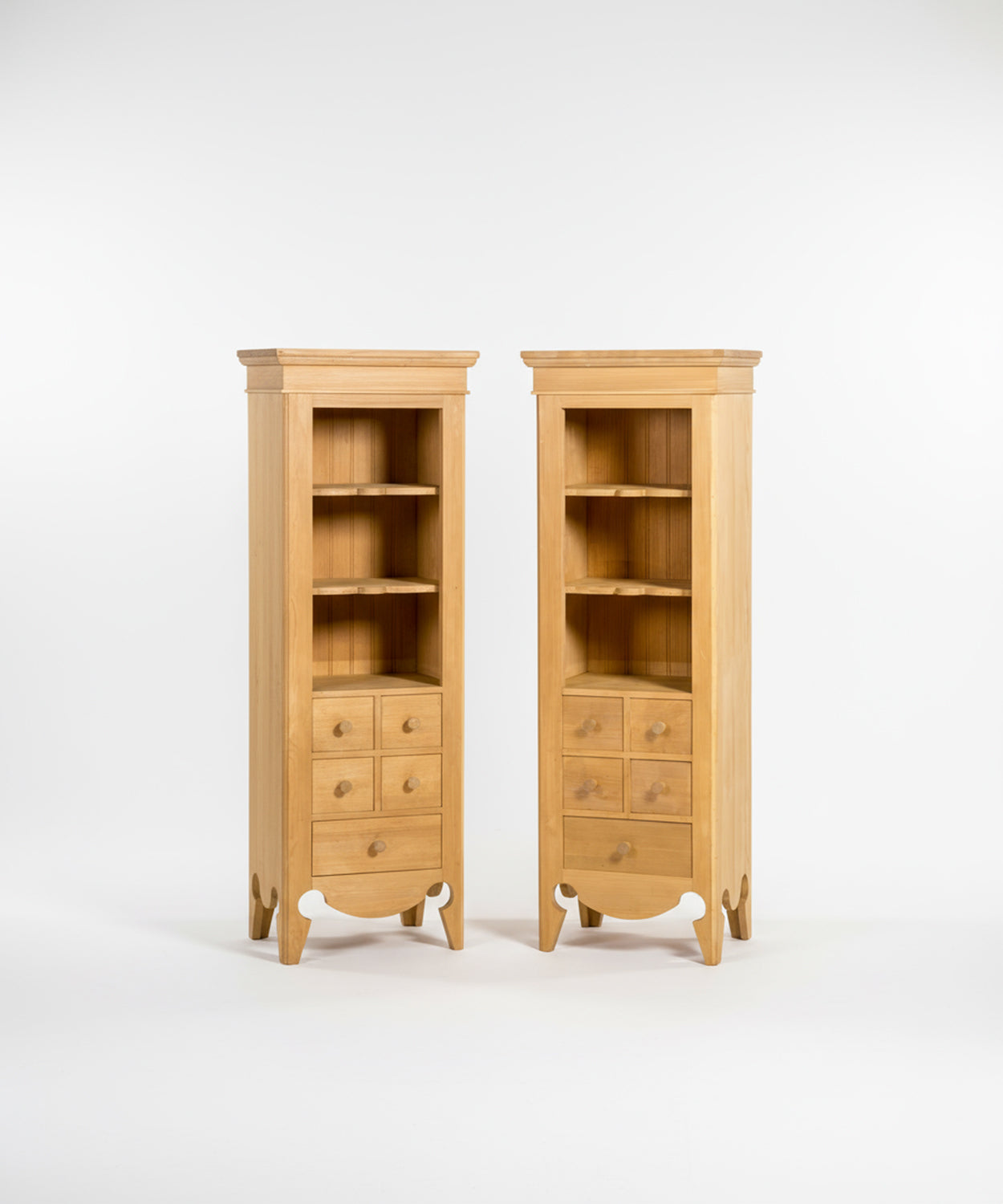 Mueble auxiliar estantería con cajones