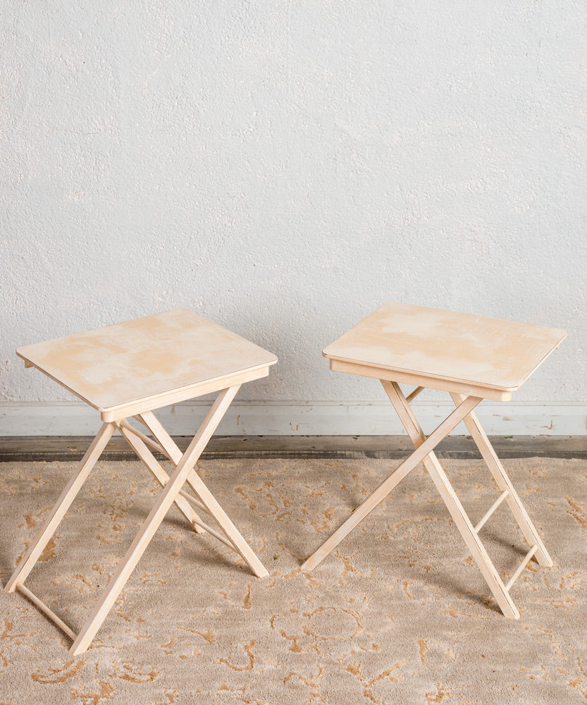 Pair of Giulia folding tables