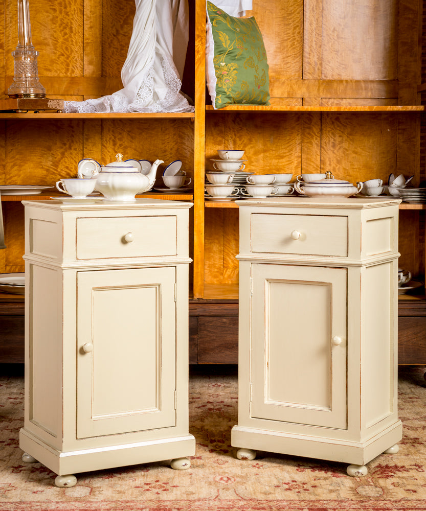 Pair of vintage Marie side tables